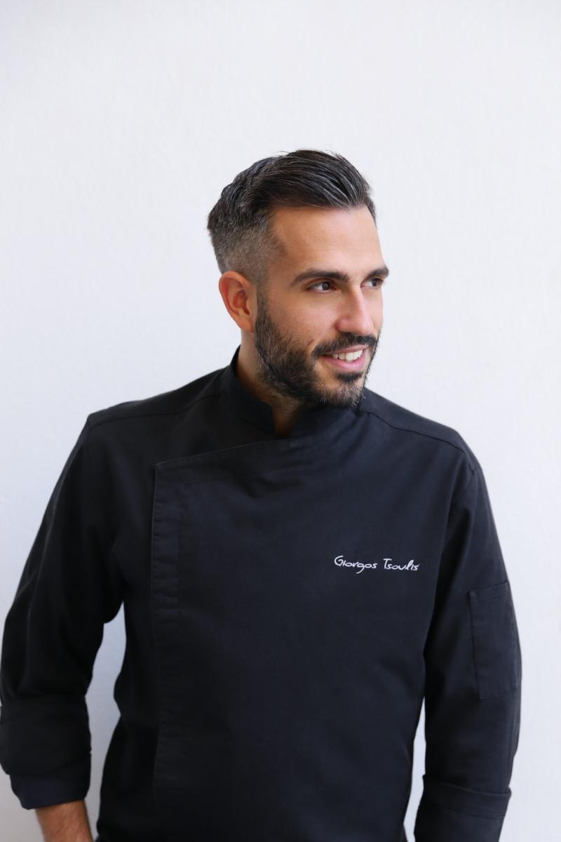 Photo of the chef Giorgos Tsoulis
